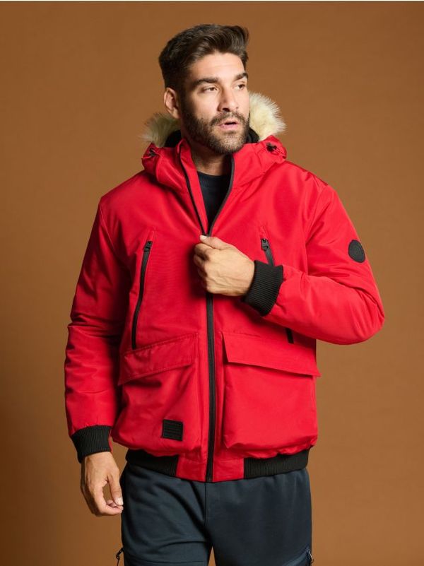 Sinsay Sinsay - Termo jakna - crveno