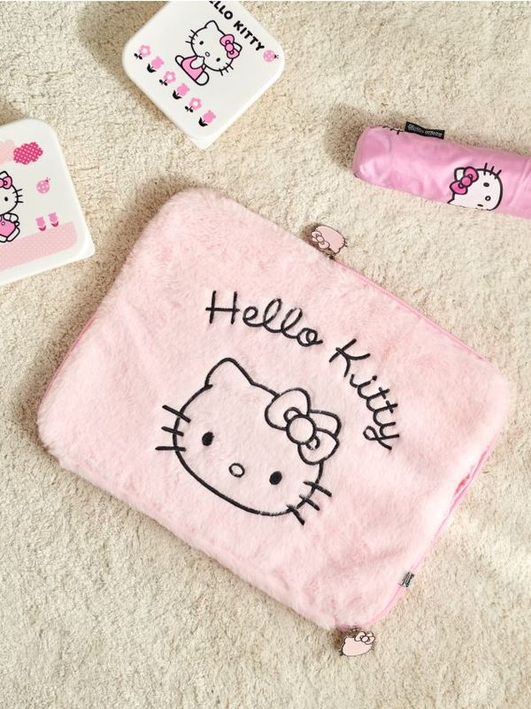 Sinsay Sinsay - Torba za laptop Hello Kitty - roze