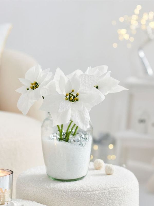 Sinsay Sinsay - Ukrasna vještačka biljka - bijelo