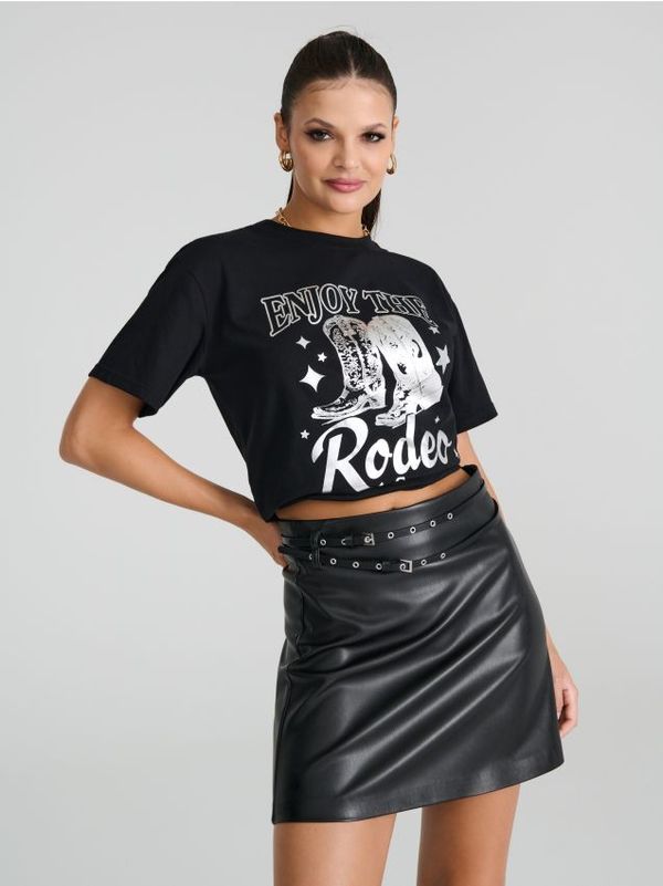 Sinsay Sinsay - Ženska Majica - crno