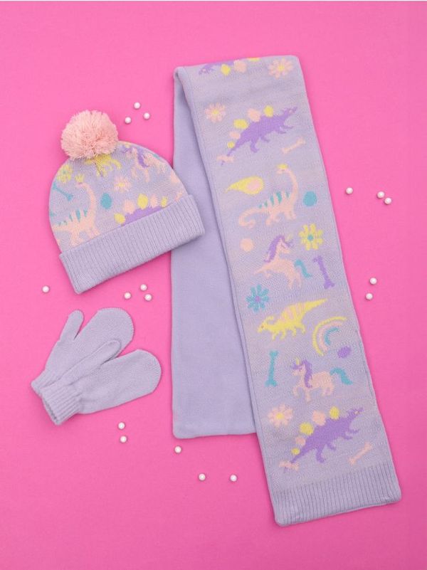 Sinsay Sinsay - Zimski set - ljubičasta